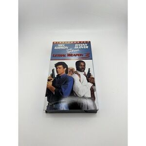 Lethal Weapon 3 VHS Director's Cut 1992 Mel Gibson Danny Glover Joe Pesci
